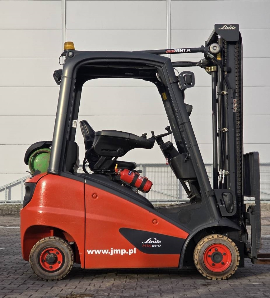Linde H 16 T - 01 - Wózek widłowy gazowy: zdjęcie 4 Linde H 16 T - 01 - Wózek widłowy gazowy: zdjęcie 4