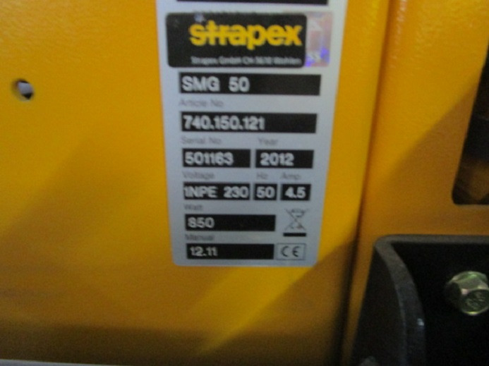 BANDEROLIERMASCHINE STRAPEX SMG 50 - Maszyna pakująca: zdjęcie 5 BANDEROLIERMASCHINE STRAPEX SMG 50 - Maszyna pakująca: zdjęcie 5