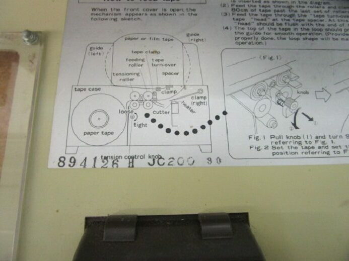 BANDEROLIERMASCHINE TANNER JC200 80 - Maszyna pakująca: zdjęcie 4 BANDEROLIERMASCHINE TANNER JC200 80 - Maszyna pakująca: zdjęcie 4