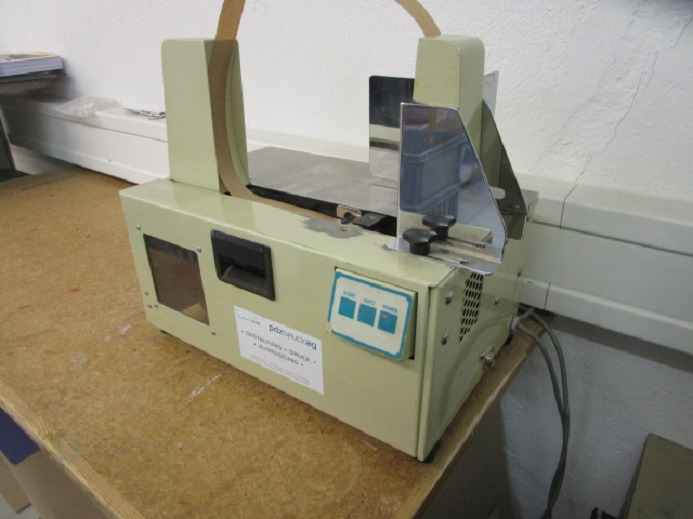 BANDEROLIERMASCHINE TANNER JC200 80 - Maszyna pakująca: zdjęcie 2 BANDEROLIERMASCHINE TANNER JC200 80 - Maszyna pakująca: zdjęcie 2