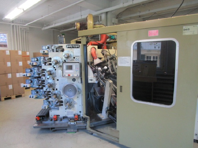 BECHERDRUCKMASCHINE POLYTYPE BDM65 - Maszyna pakująca: zdjęcie 1 BECHERDRUCKMASCHINE POLYTYPE BDM65 - Maszyna pakująca: zdjęcie 1