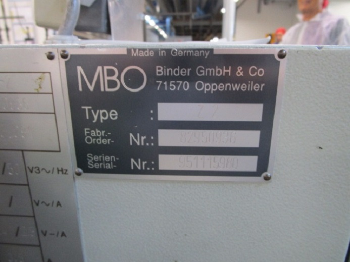 MOBILES FALZSCHWERT MBO Z2 - Falcerka: zdjęcie 3 MOBILES FALZSCHWERT MBO Z2 - Falcerka: zdjęcie 3