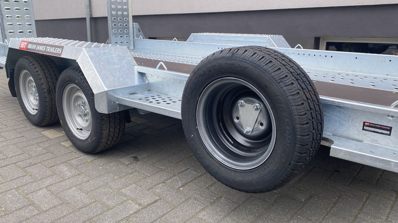 Nowy Przyczepa do transportu maszyn PRZYCZEPA BRIAN JAMES TRAILERS LAWETA KOPARKI MINIKOPARKI 3500KG 320x170 / BRIAN JAMES TRAILERS Excavator/Miniexcavator Flatbed Trailer 3500KG 320x170: zdjęcie 14