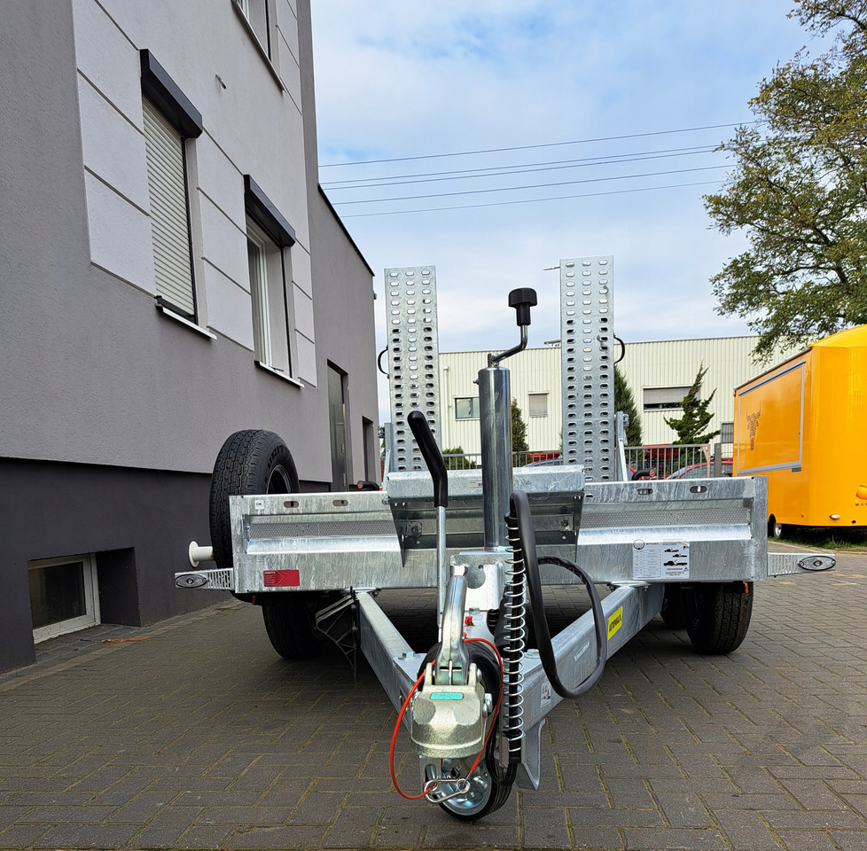 PRZYCZEPA LAWETA DO MINIKOPARKI POD KOPARKĘ 315 x 150 cm, 2700KG / MINI EXCAVATOR TRANSPORTER TRAILER 2700KG - Przyczepa do transportu maszyn: zdjęcie 3 PRZYCZEPA LAWETA DO MINIKOPARKI POD KOPARKĘ 315 x 150 cm, 2700KG / MINI EXCAVATOR TRANSPORTER TRAILER 2700KG - Przyczepa do transportu maszyn: zdjęcie 3