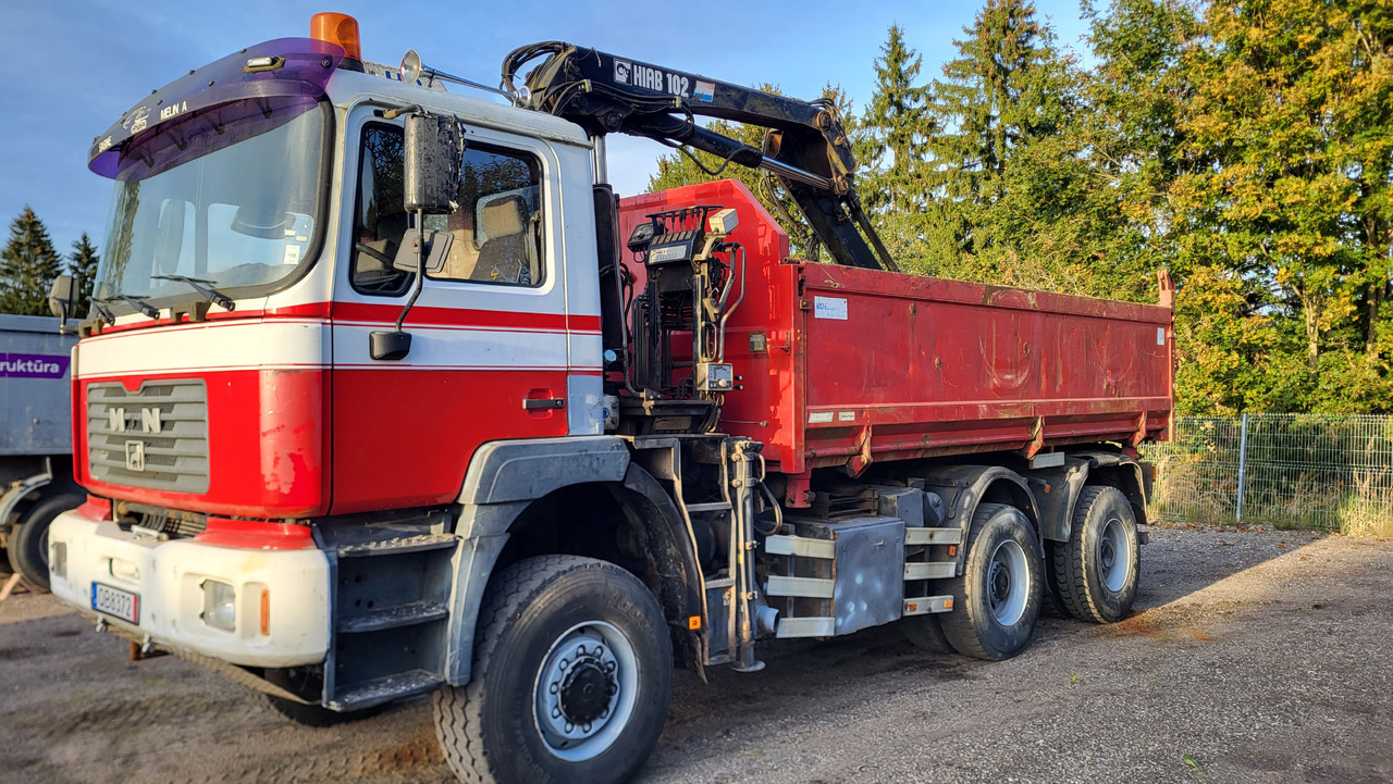 MAN 33.414 6X6 HIAB 102 33.414 - Wywrotka: zdjęcie 1 MAN 33.414 6X6 HIAB 102 33.414 - Wywrotka: zdjęcie 1
