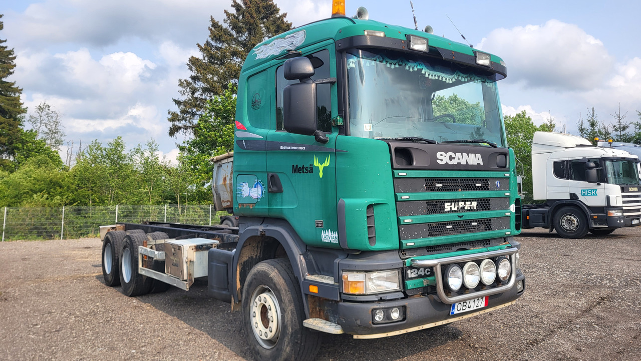 SCANIA R124 420 6X4 - Samochód ciężarowe pod zabudowę: zdjęcie 2 SCANIA R124 420 6X4 - Samochód ciężarowe pod zabudowę: zdjęcie 2