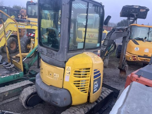 Komatsu PC26MR-3 - Minikoparka: zdjęcie 3 Komatsu PC26MR-3 - Minikoparka: zdjęcie 3