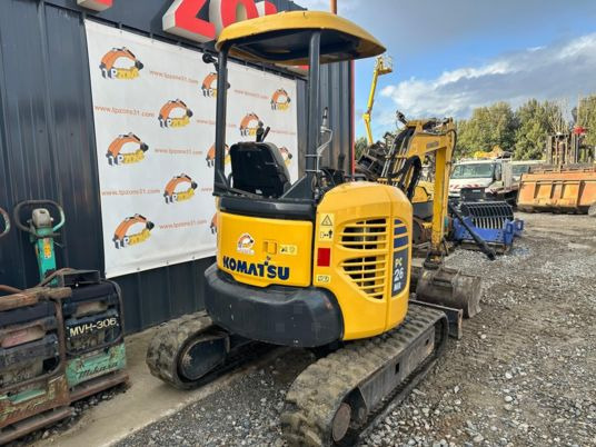 Komatsu PC26MR-3 à 19900€ HT - Minikoparka: zdjęcie 3 Komatsu PC26MR-3 à 19900€ HT - Minikoparka: zdjęcie 3