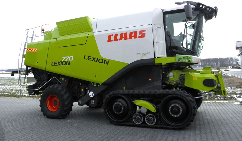 Claas Lexion 770 Terra Trac Heder V10,5, Najbogatsza Wersja, Nie Malowany, Stan Bardzo Dobry - Kombajn zbożowy: zdjęcie 2 Claas Lexion 770 Terra Trac Heder V10,5, Najbogatsza Wersja, Nie Malowany, Stan Bardzo Dobry - Kombajn zbożowy: zdjęcie 2