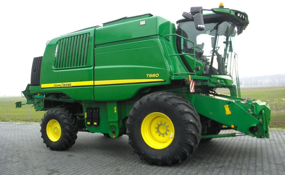 John Deere T 660 2012 Rok, heder 7,6m, Nowsza Wersja, Nie Malowany, Stan Bardzo Dobry - Kombajn zbożowy: zdjęcie 4 John Deere T 660 2012 Rok, heder 7,6m, Nowsza Wersja, Nie Malowany, Stan Bardzo Dobry - Kombajn zbożowy: zdjęcie 4