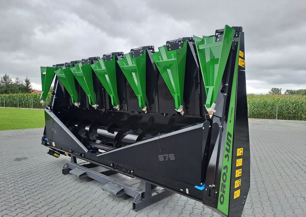 Oros Oros SUN 676 6 rzędowy, Nowe Przystawki do zbioru Słonecznika - Kombajn do słonecznika: zdjęcie 1 Oros Oros SUN 676 6 rzędowy, Nowe Przystawki do zbioru Słonecznika - Kombajn do słonecznika: zdjęcie 1