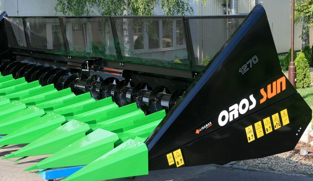 Oros SUN 1276 12 rzędowy, Nowe przystawki do Zbioru Słonecznika - Kombajn do słonecznika: zdjęcie 4 Oros SUN 1276 12 rzędowy, Nowe przystawki do Zbioru Słonecznika - Kombajn do słonecznika: zdjęcie 4