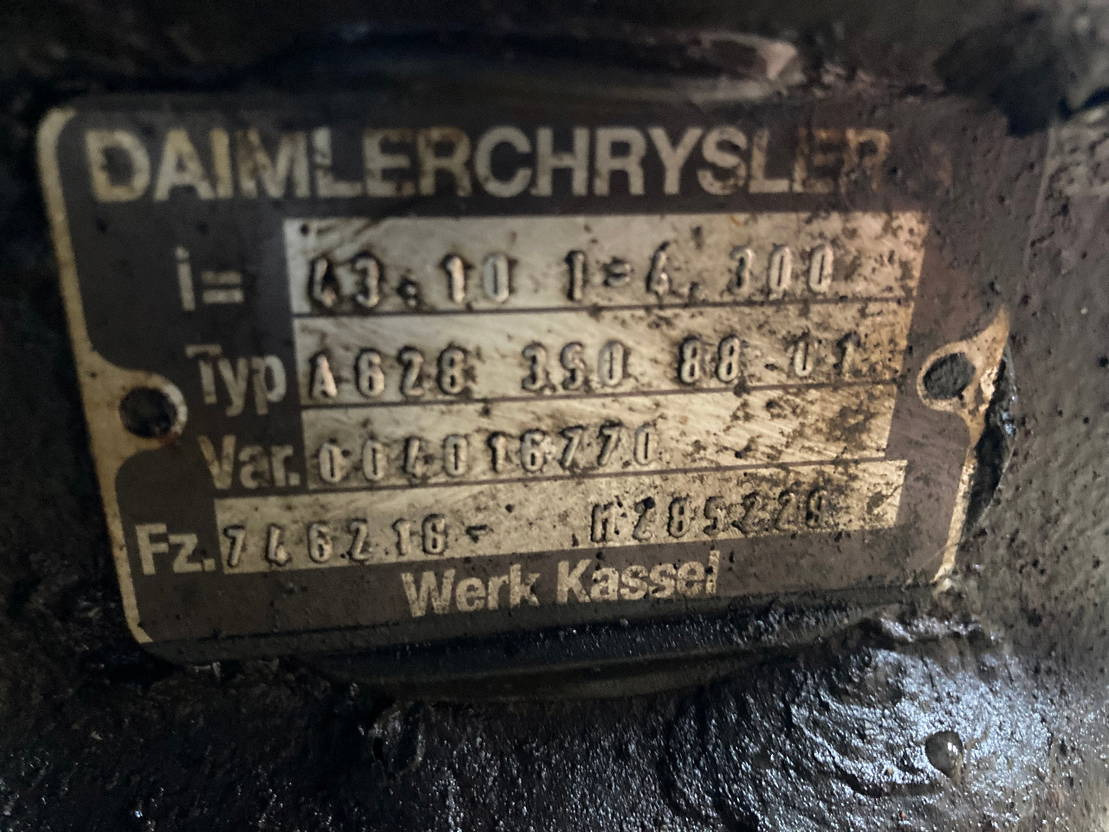 Mercedes-Benz Hinterachse Citaro LE 746218 A6283508801 HO6 Mercedes HO 6 - Tylny most do Autobusów: zdjęcie 1 Mercedes-Benz Hinterachse Citaro LE 746218 A6283508801 HO6 Mercedes HO 6 - Tylny most do Autobusów: zdjęcie 1