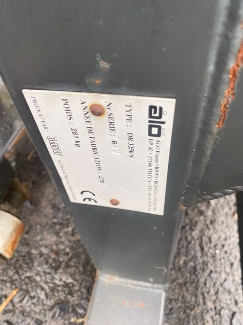 ALO DBS 3250 - Chwytak do wózka widłowego do Traktorów rolniczych: zdjęcie 2 ALO DBS 3250 - Chwytak do wózka widłowego do Traktorów rolniczych: zdjęcie 2