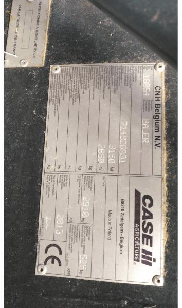 CASE-IH RB464 - Prasa rolująca: zdjęcie 2 CASE-IH RB464 - Prasa rolująca: zdjęcie 2