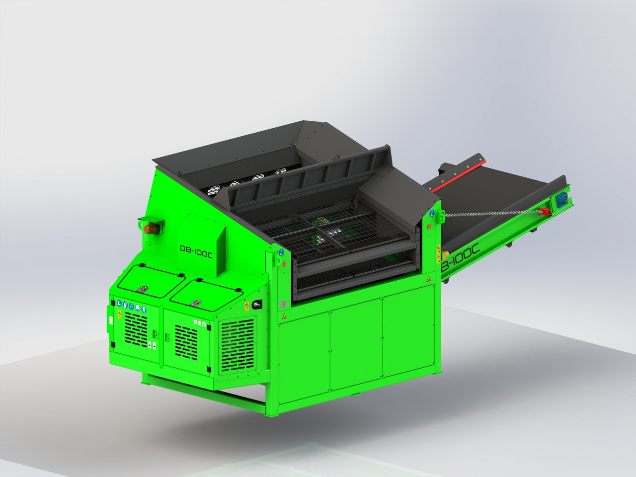 Nowy Przesiewacz DB Engineering TraserScreen DB-100C: zdjęcie 7