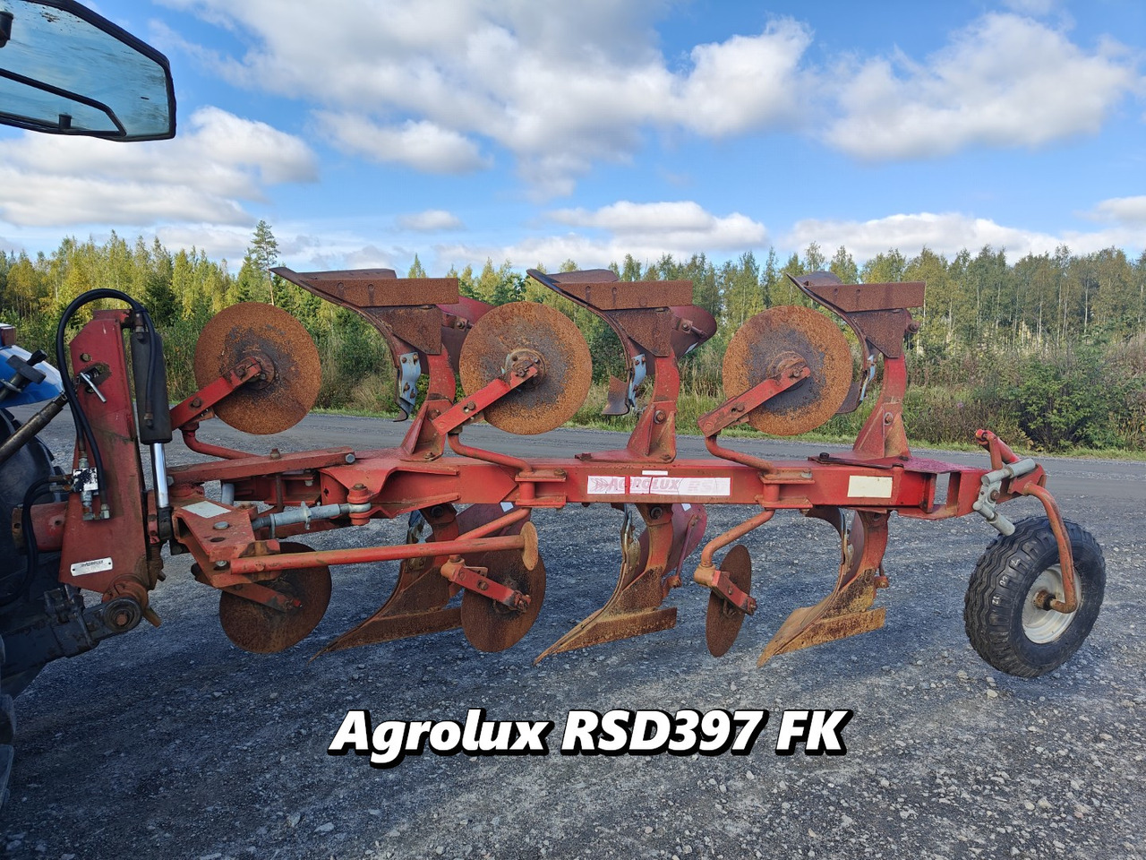 Agrolux RSD397FK kääntöaura 3-siipinen kuorimet ja kiekkoleikkurit, katso video! - Pług: zdjęcie 1 Agrolux RSD397FK kääntöaura 3-siipinen kuorimet ja kiekkoleikkurit, katso video! - Pług: zdjęcie 1