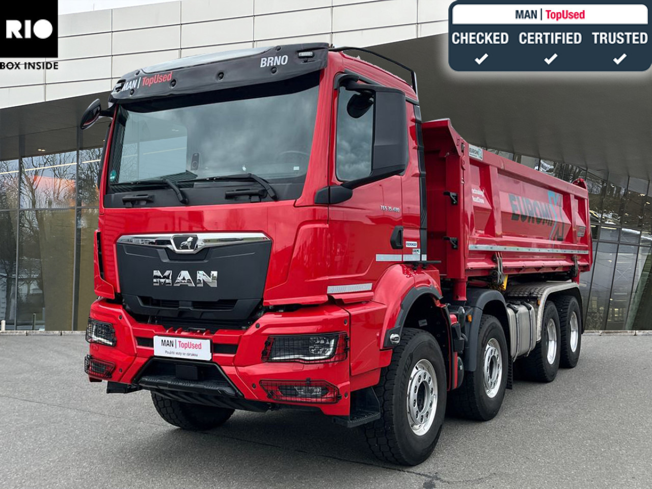 MAN TGS 35.480 8x4 BB CH WARRANTY 4/2027 Euro6 Klima - Wywrotka: zdjęcie 1 MAN TGS 35.480 8x4 BB CH WARRANTY 4/2027 Euro6 Klima - Wywrotka: zdjęcie 1