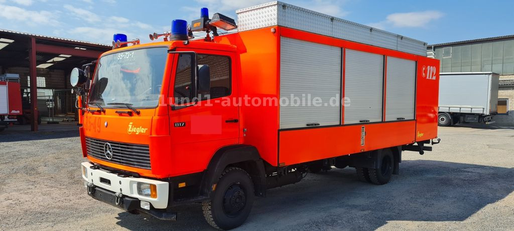 Mercedes-Benz 817 Feuerwehr GWG Nur 9.650 orig. Km 817 Feuerwehr GWG Nur 9.650 orig. Km - Samochód pożarniczy: zdjęcie 1 Mercedes-Benz 817 Feuerwehr GWG Nur 9.650 orig. Km 817 Feuerwehr GWG Nur 9.650 orig. Km - Samochód pożarniczy: zdjęcie 1
