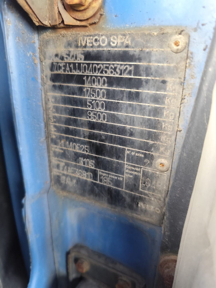 IVECO EUROCARGO 140E25 - Samochód ciężarowe pod zabudowę: zdjęcie 2 IVECO EUROCARGO 140E25 - Samochód ciężarowe pod zabudowę: zdjęcie 2