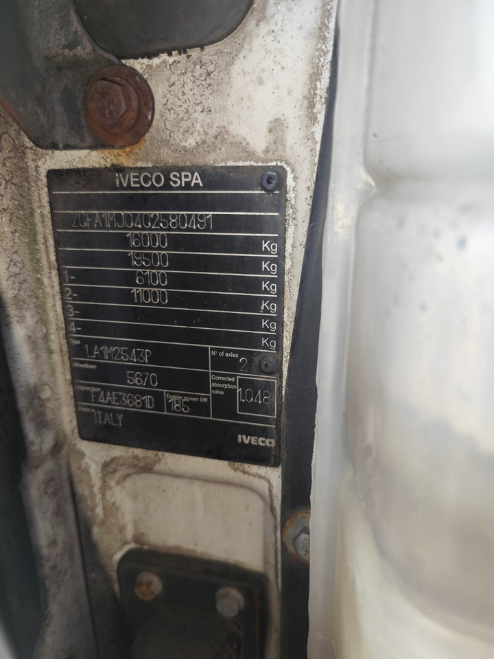 IVECO EUROCARGO 160E25K - Samochod ciężarowy z HDS: zdjęcie 3 IVECO EUROCARGO 160E25K - Samochod ciężarowy z HDS: zdjęcie 3