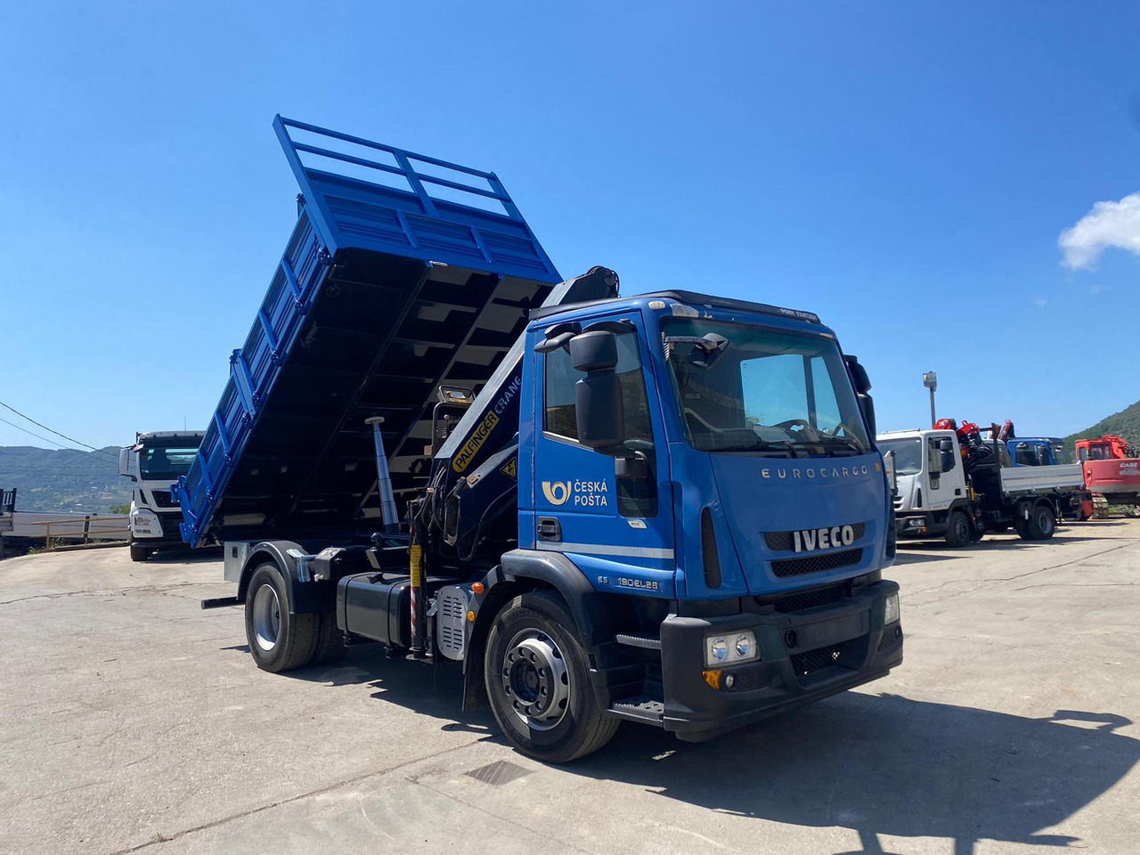 Samochod ciężarowy z HDS, Wywrotka IVECO EUROCARGO 190EL28: zdjęcie 8