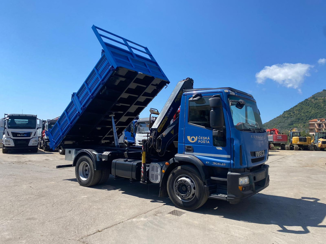 Samochod ciężarowy z HDS, Wywrotka IVECO EUROCARGO 190EL28: zdjęcie 9