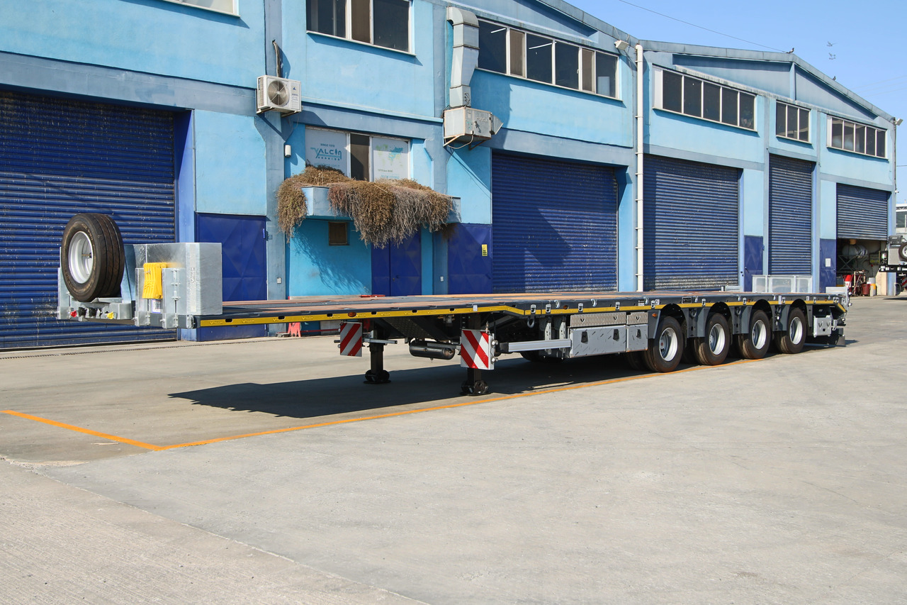 YALCIN PLATEAU 4 ESSIEUX EXTENSIBLE - Naczepa platforma/ Burtowa: zdjęcie 2 YALCIN PLATEAU 4 ESSIEUX EXTENSIBLE - Naczepa platforma/ Burtowa: zdjęcie 2