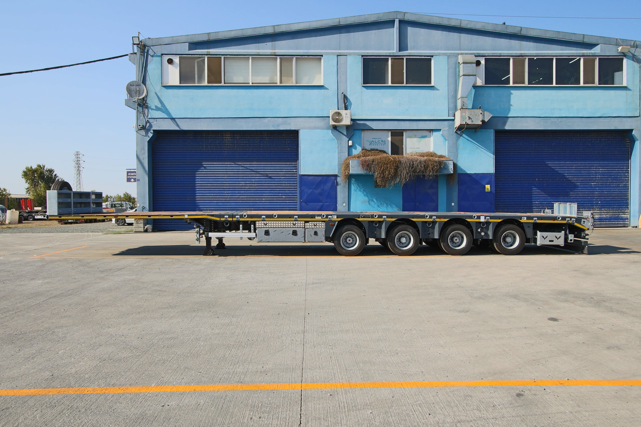 YALCIN PLATEAU 4 ESSIEUX EXTENSIBLE - Naczepa platforma/ Burtowa: zdjęcie 1 YALCIN PLATEAU 4 ESSIEUX EXTENSIBLE - Naczepa platforma/ Burtowa: zdjęcie 1