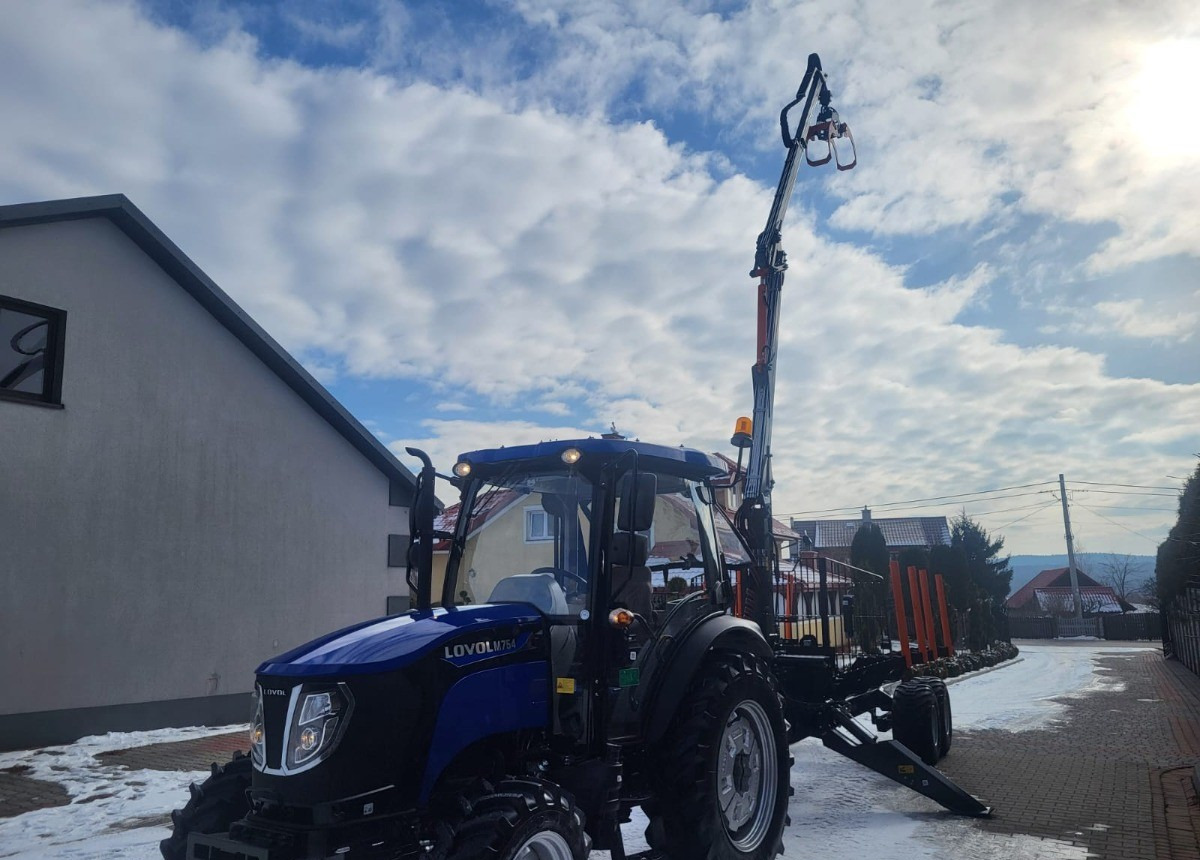 LOVOL M754 + Przyczepa BMF 8T2Pro - Ciągnik rolniczy: zdjęcie 4 LOVOL M754 + Przyczepa BMF 8T2Pro - Ciągnik rolniczy: zdjęcie 4
