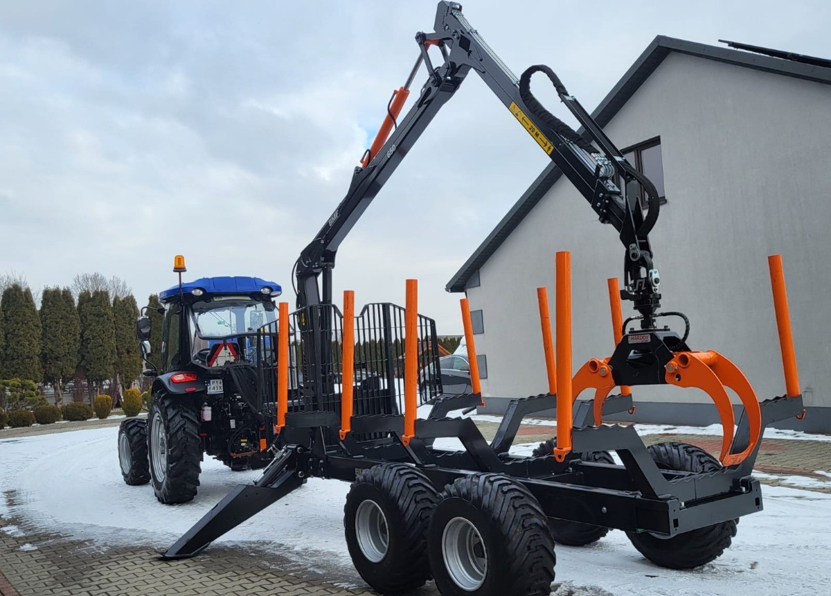 LOVOL M754 + Przyczepa BMF 8T2Pro - Ciągnik rolniczy: zdjęcie 3 LOVOL M754 + Przyczepa BMF 8T2Pro - Ciągnik rolniczy: zdjęcie 3