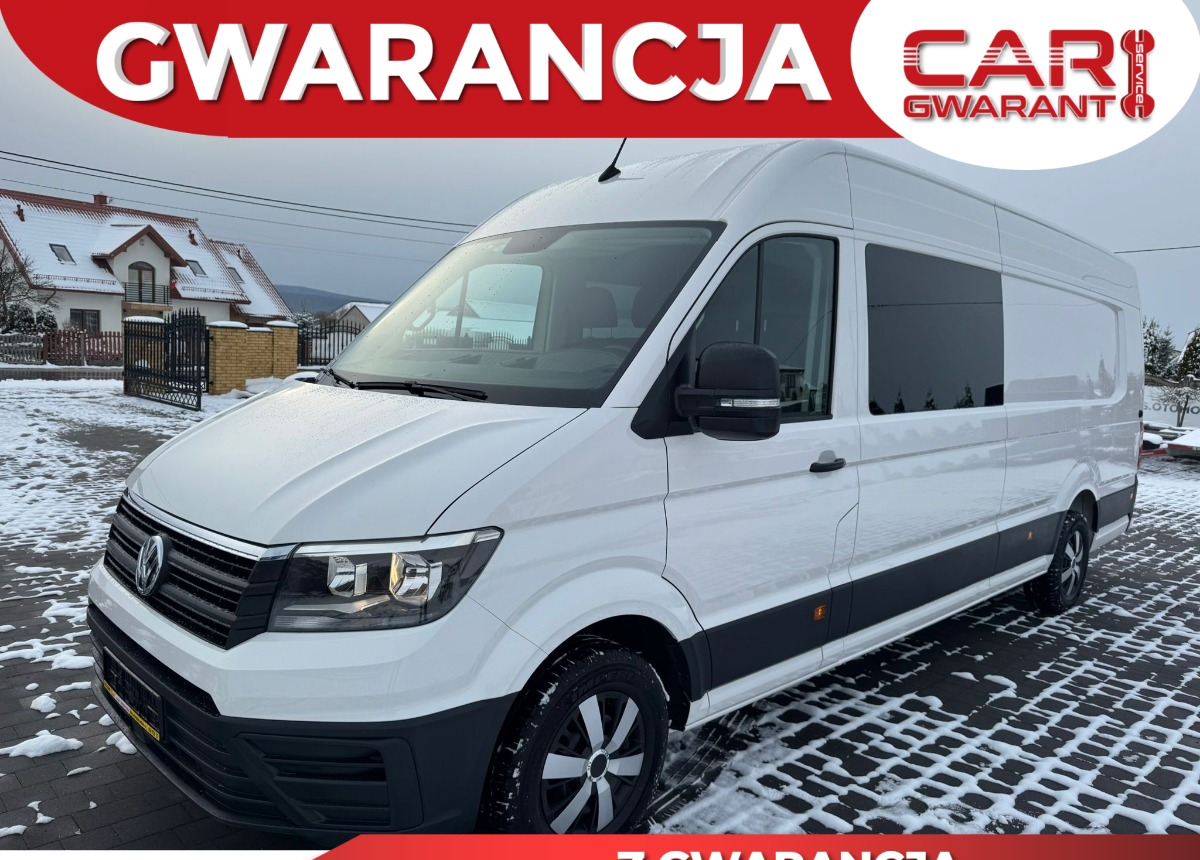 Volkswagen CrafterDoka 6-osob Maxi XXL Crafter Doka 6 osobowy - Furgon, Samochód dostawczy doka: zdjęcie 1 Volkswagen CrafterDoka 6-osob Maxi XXL Crafter Doka 6 osobowy - Furgon, Samochód dostawczy doka: zdjęcie 1