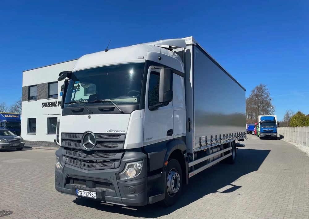 Mercedes-Benz ACTROS 1827, Firanka 9,5 m! - Samochód ciężarowy plandeka: zdjęcie 1 Mercedes-Benz ACTROS 1827, Firanka 9,5 m! - Samochód ciężarowy plandeka: zdjęcie 1