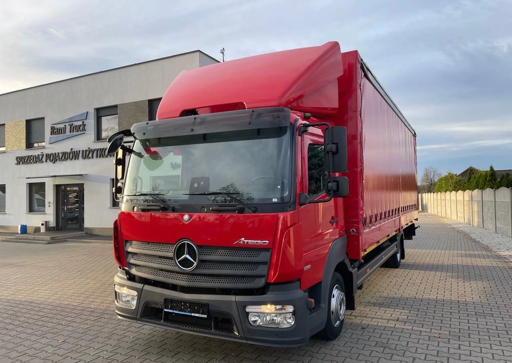 Mercedes-Benz ATEGO 818, Klima, webasto, 17 euro palet! - Samochód ciężarowy plandeka: zdjęcie 1 Mercedes-Benz ATEGO 818, Klima, webasto, 17 euro palet! - Samochód ciężarowy plandeka: zdjęcie 1