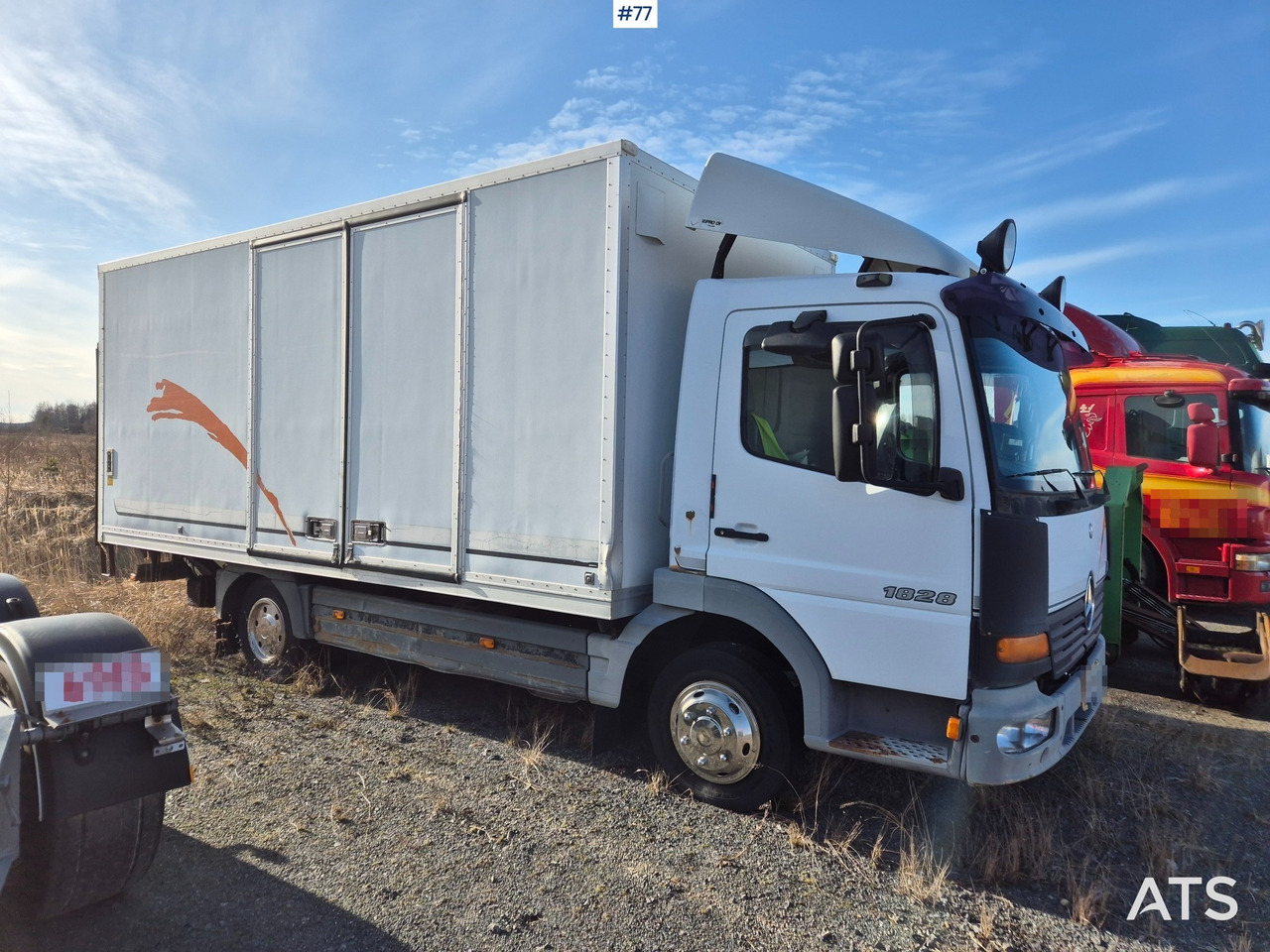 Mercedes-Benz Atego - Samochód ciężarowy furgon: zdjęcie 5 Mercedes-Benz Atego - Samochód ciężarowy furgon: zdjęcie 5