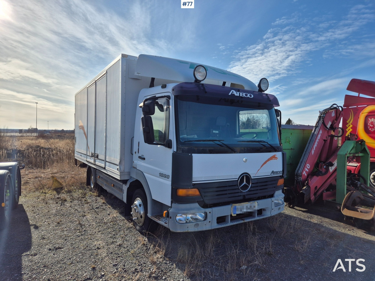 Mercedes-Benz Atego - Samochód ciężarowy furgon: zdjęcie 4 Mercedes-Benz Atego - Samochód ciężarowy furgon: zdjęcie 4