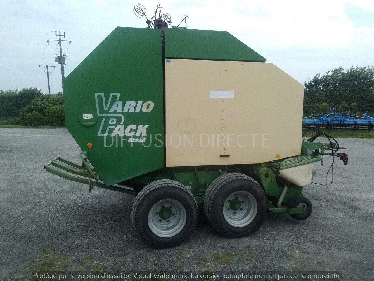 KRONE PRESSE A BALLES RONDES VARIO 1800 PACK - Prasa rolująca: zdjęcie 4 KRONE PRESSE A BALLES RONDES VARIO 1800 PACK - Prasa rolująca: zdjęcie 4