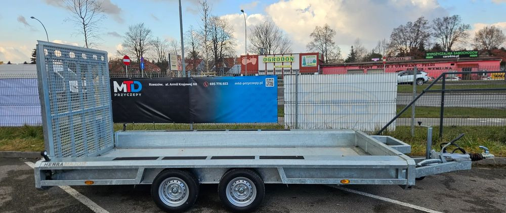 TEMARED HENRA BUILDER 4017 - Przyczepa do transportu maszyn: zdjęcie 2 TEMARED HENRA BUILDER 4017 - Przyczepa do transportu maszyn: zdjęcie 2