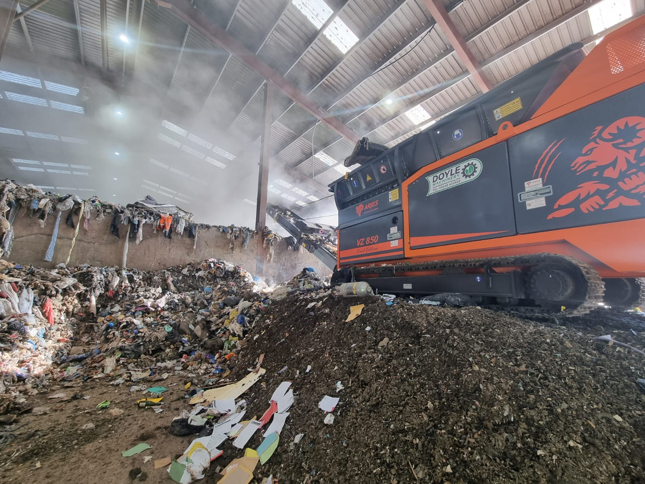 Arjes VZ850DK - Rozdrabniacz przemysłowy: zdjęcie 3 Arjes VZ850DK - Rozdrabniacz przemysłowy: zdjęcie 3