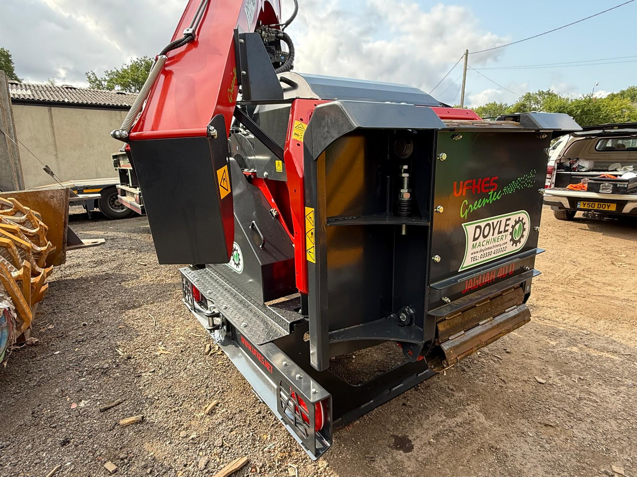 Jaguar 40 3-point linkage - Rozdrabniacz do drewna: zdjęcie 1 Jaguar 40 3-point linkage - Rozdrabniacz do drewna: zdjęcie 1