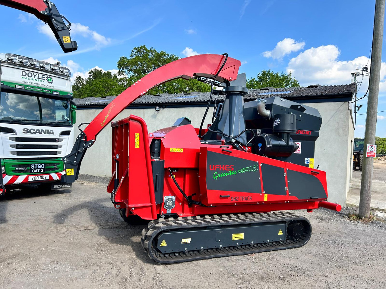 Rozdrabniacz do drewna UFKES 942 Chipper: zdjęcie 10