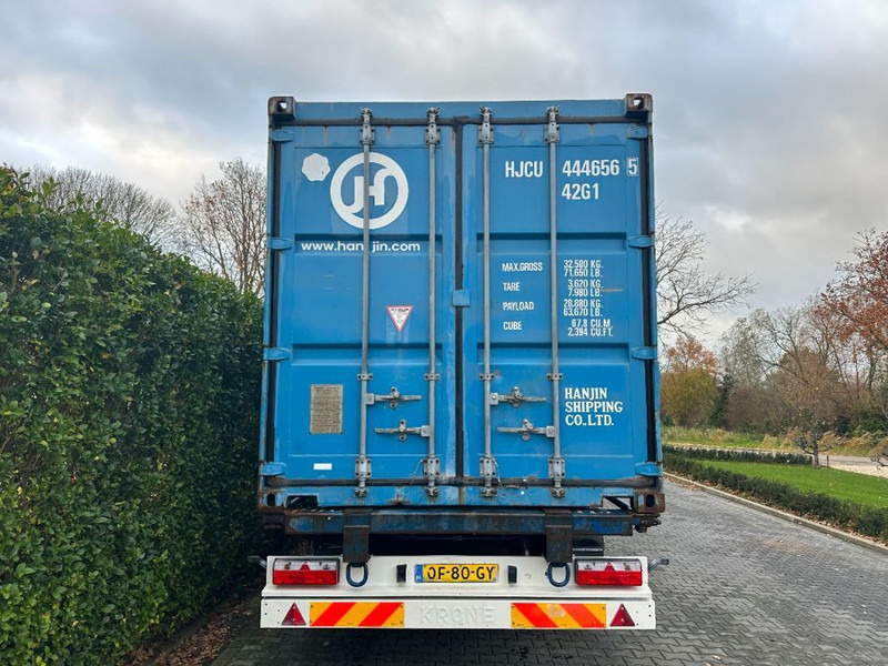 Krone container chassis 40 voets container - Przyczepa kontenerowiec/ System wymienny: zdjęcie 5 Krone container chassis 40 voets container - Przyczepa kontenerowiec/ System wymienny: zdjęcie 5