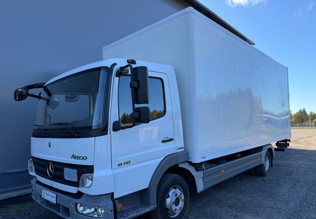 Mercedes-BenzAtego kaappi + perälauta - Samochód ciężarowy furgon: zdjęcie 1 Mercedes-BenzAtego kaappi + perälauta - Samochód ciężarowy furgon: zdjęcie 1