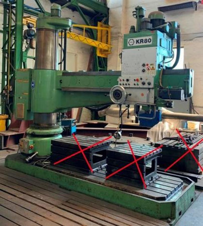 Radialbohrmaschine KOLB - Wiertarka stołowa: zdjęcie 1 Radialbohrmaschine KOLB - Wiertarka stołowa: zdjęcie 1