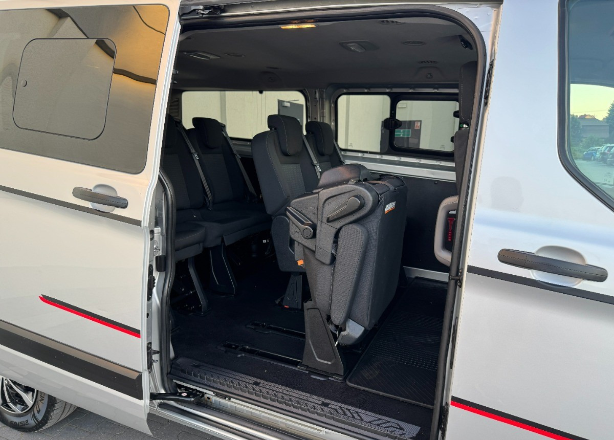 Samochód dostawczy doka Ford Transit Custom 2.0 170KM Rok 2021 8 osobowy FV23 Salon PL Zadbany Super STAN: zdjęcie 6