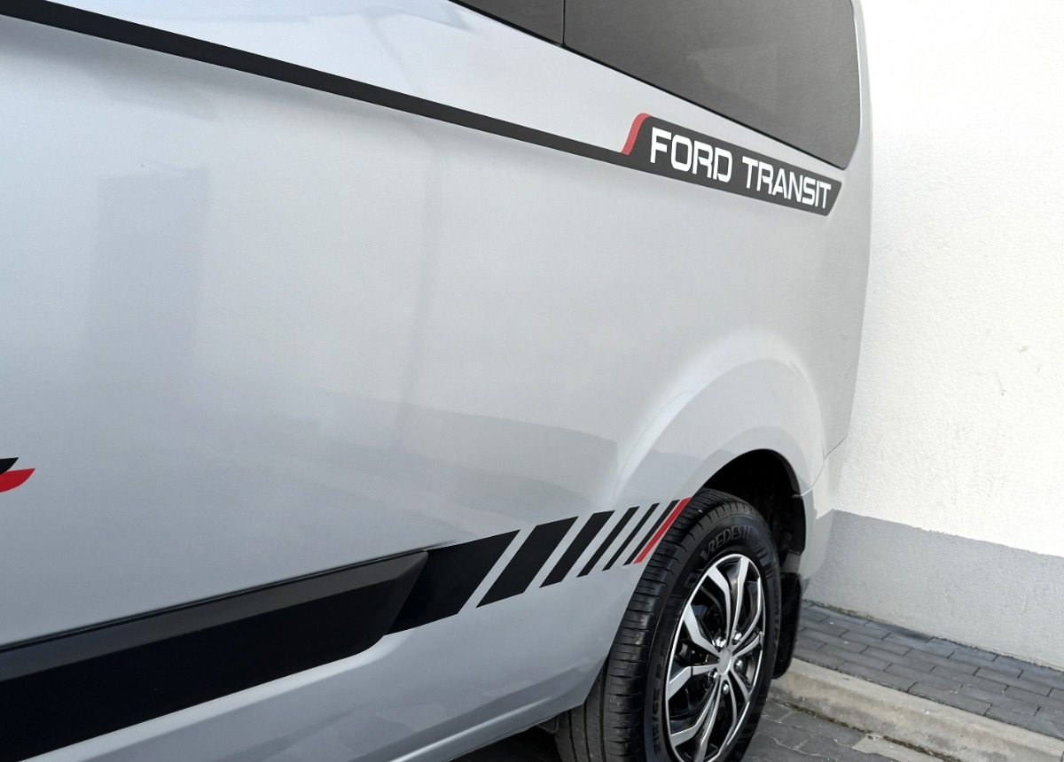 Samochód dostawczy doka Ford Transit Custom 2.0 170KM Rok 2021 8 osobowy FV23 Salon PL Zadbany Super STAN: zdjęcie 12