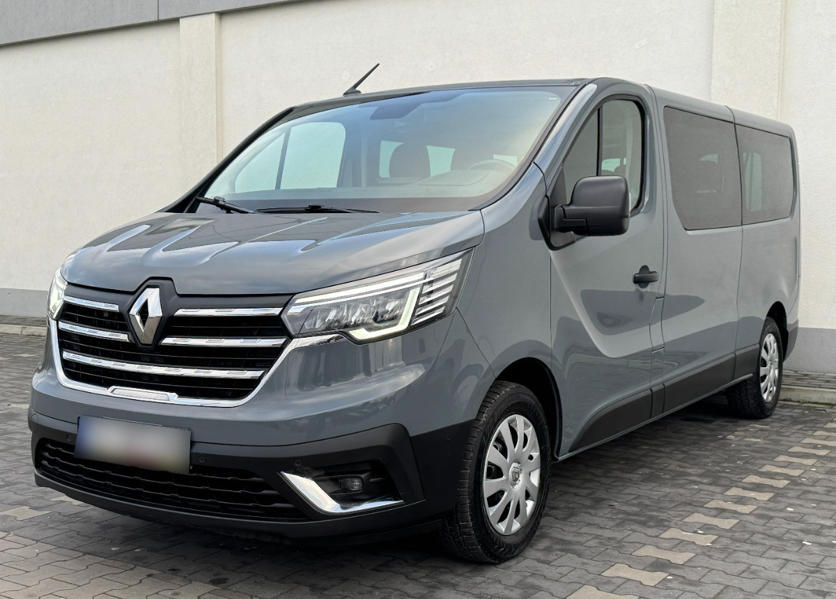 Renault Trafic Long 9 osobowy 2.0 DCI 150 KM Rok 2023 Przewóz osób niepełnosprawnych - Minibus, Mikrobus: zdjęcie 1 Renault Trafic Long 9 osobowy 2.0 DCI 150 KM Rok 2023 Przewóz osób niepełnosprawnych - Minibus, Mikrobus: zdjęcie 1