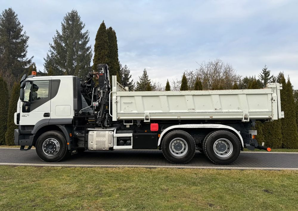 Iveco TRAKKER 450 6X4 PODWÓJNA HYDRO-BURTA HIAB 104 - Wywrotka: zdjęcie 5 Iveco TRAKKER 450 6X4 PODWÓJNA HYDRO-BURTA HIAB 104 - Wywrotka: zdjęcie 5