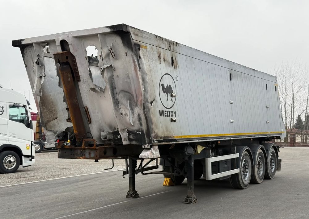 Wielton 42 m3 OSIE SAF USZKODZONY - Naczepa wywrotka: zdjęcie 3 Wielton 42 m3 OSIE SAF USZKODZONY - Naczepa wywrotka: zdjęcie 3