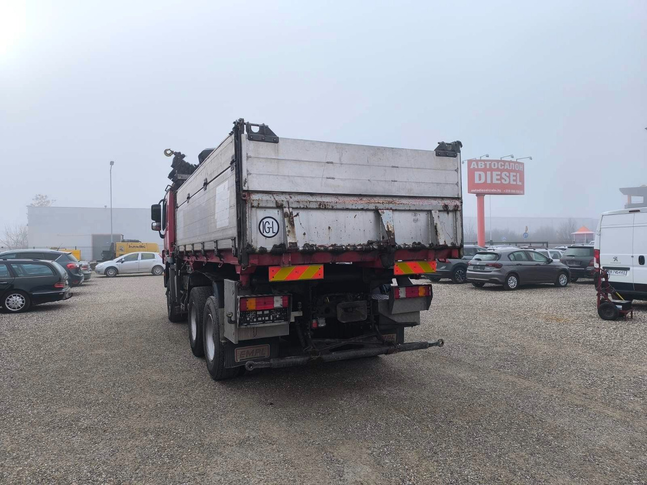 Mercedes-Benz ACTROS 3355 V8 6X6 HIAB 211 EP-5 HIPRO - Wywrotka, Samochod ciężarowy z HDS: zdjęcie 5 Mercedes-Benz ACTROS 3355 V8 6X6 HIAB 211 EP-5 HIPRO - Wywrotka, Samochod ciężarowy z HDS: zdjęcie 5